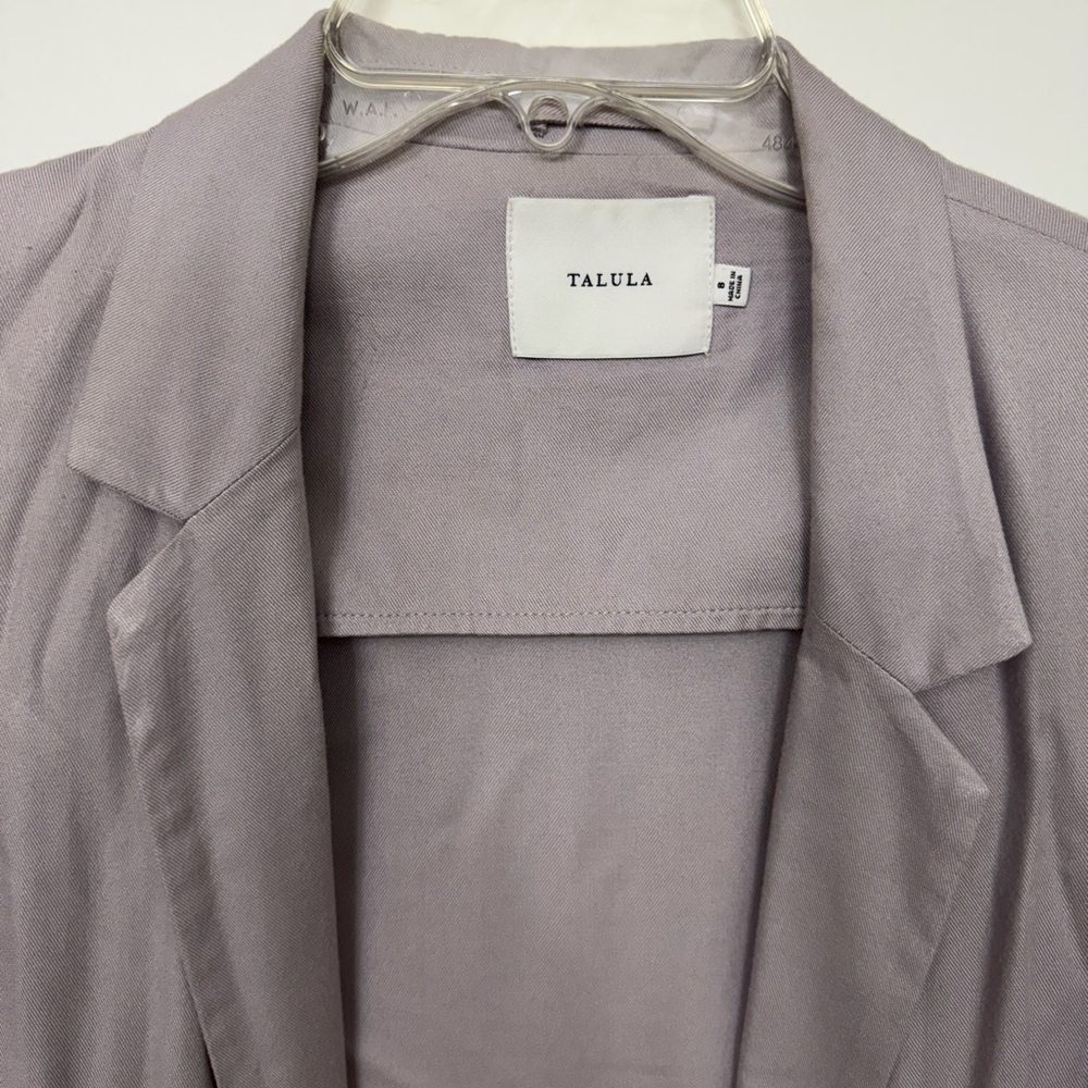 Aritzia Talula Soft Purple Blazer - Picture 3 of 9